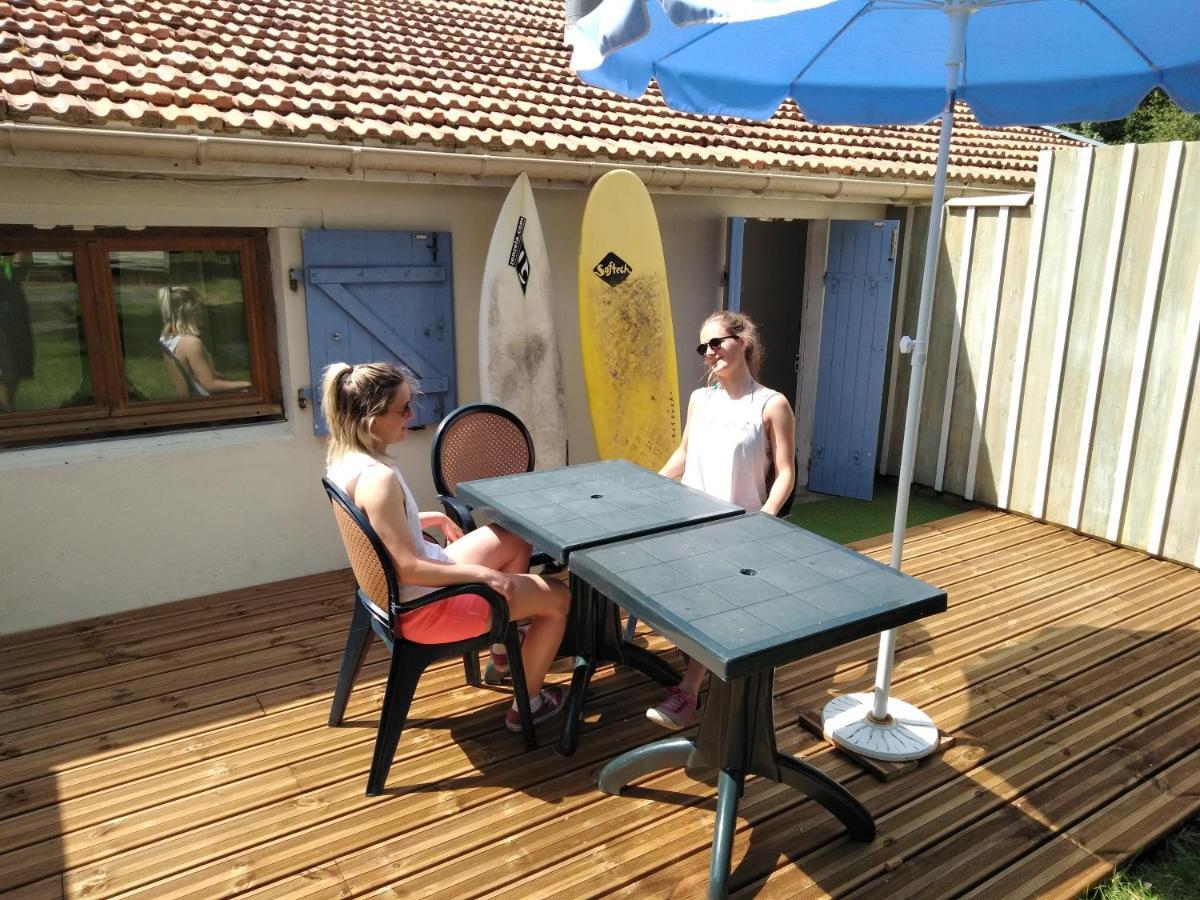 Hotel Zenzela Surf House Naujac-sur-Mer Exterior foto